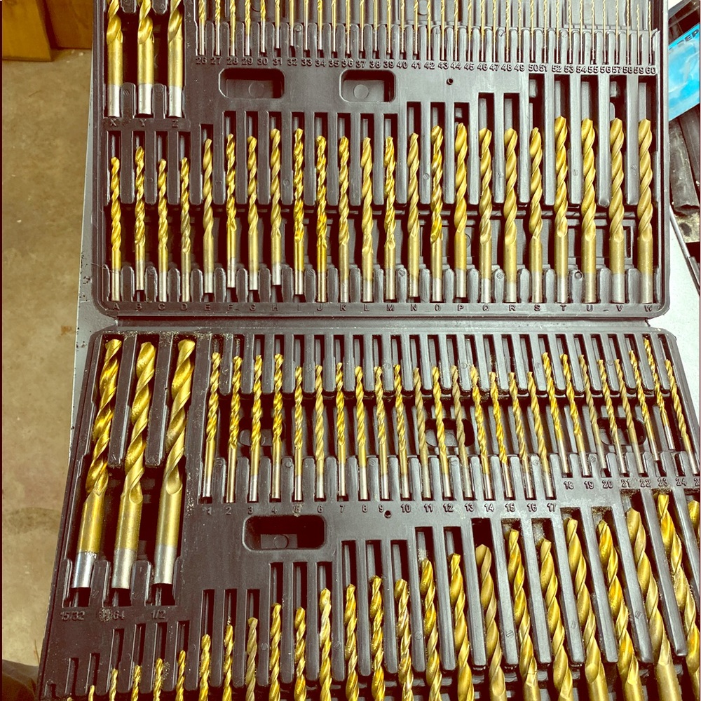 115 piece drill bit see Brand new